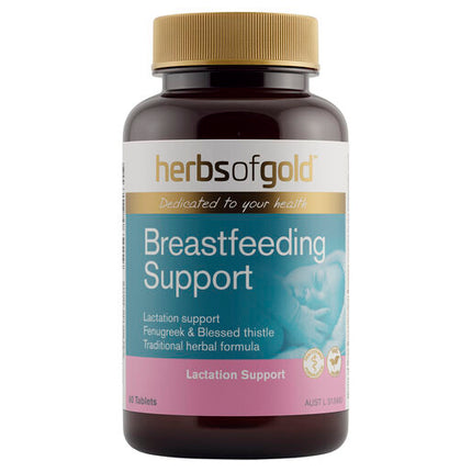 Herbs Of Gold Breast Feeding Support 60 Tablets