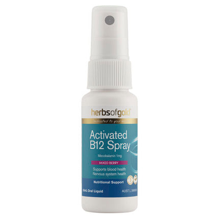 Herbs Of Gold Activated B12 Spray 50ml