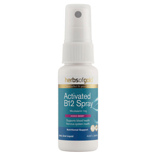 Herbs Of Gold Activated B12 Spray 50ml