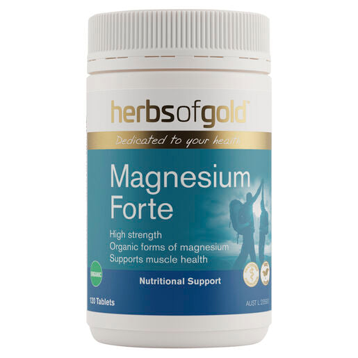 Herbs Of Gold Magnesium Forte 120 Tablets