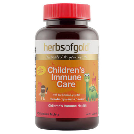 Herbs Of Gold Children's Immune Care Chew 60 Tablets