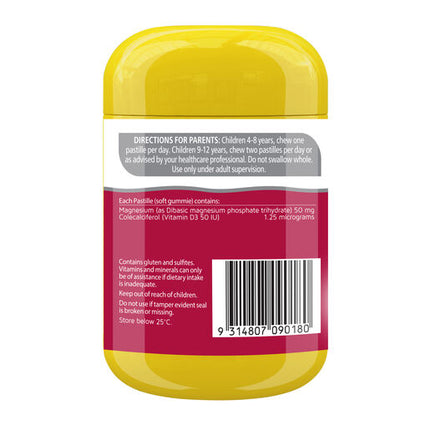 Nature’s Way Kids Smart Vita Gummies High Strength Magnesium 50 Berry Flavoured Pastilles