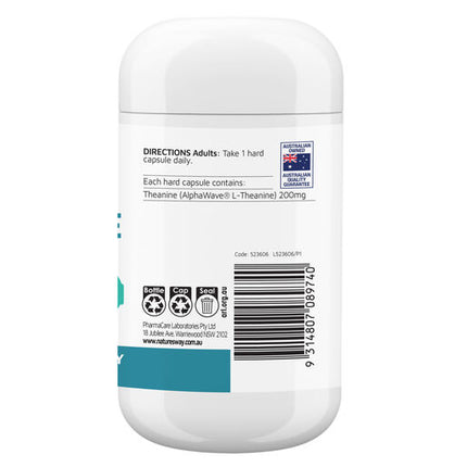 Nature’s Way L-Theanine Calm & Focus 50 Capsules