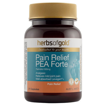 Herbs Of Gold Pain Relief Pea Forte 21 Capsules
