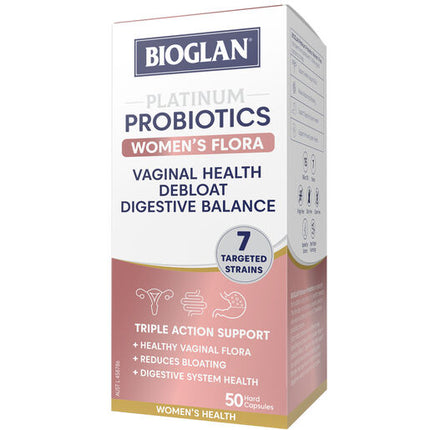 Bioglan Platinum Probiotics Women 50 Capsules