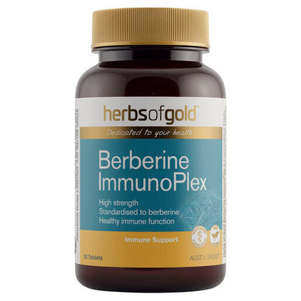 Herbs Of Gold Berberine Immunoplex 30 Tablets