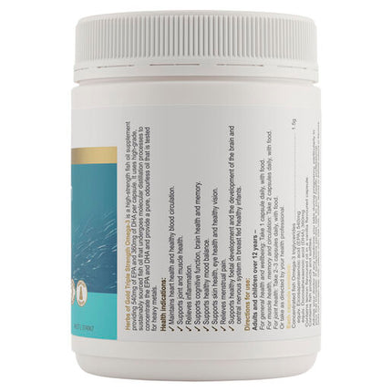 Herbs Of Gold Triple Strength Omega-3 Capsules 150