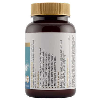 Herbs Of Gold Zinc Chewable 60 [New] Capsules