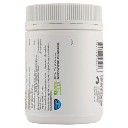 Herbs Of Gold Calcium K2 With D3 90 Tablets