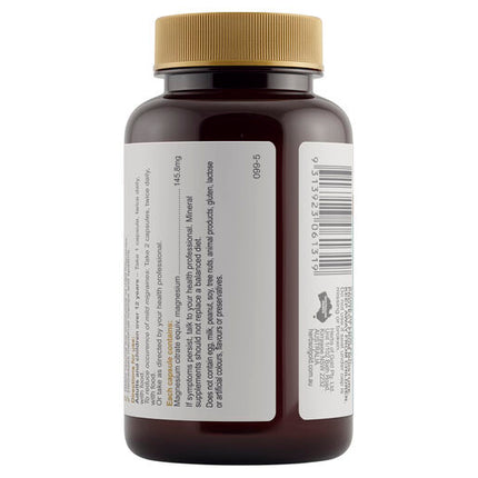Herbs Of Gold Magnesium Citrate 900 60 Vege Capsules