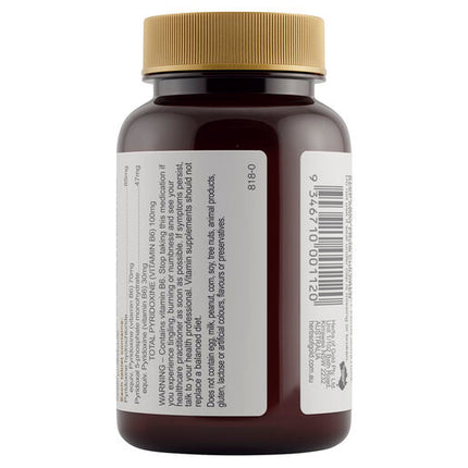 Herbs Of Gold Vitamin B6 100mg 60 Tablets