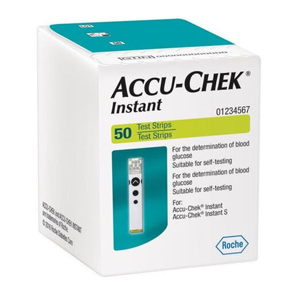 Accu-Chek Instant S Blood Glucose 50 Test Strips