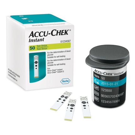 Accu-Chek Instant S Blood Glucose 50 Test Strips