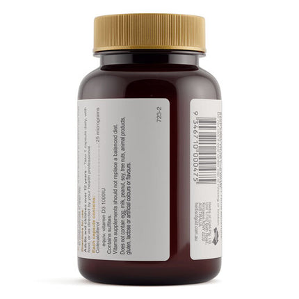 Herbs Of Gold Vitamin D3 1000 120 Capsules