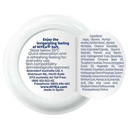 Nivea Soft Moisturising Cream 50ml