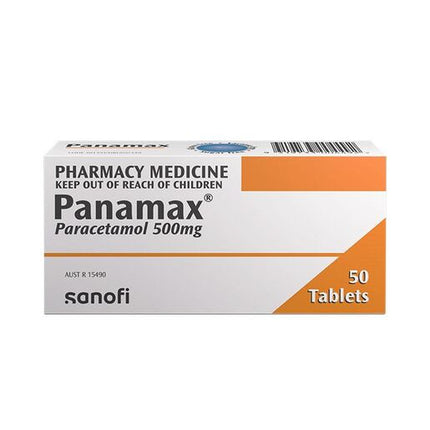 Panamax 500mg Tablets 50