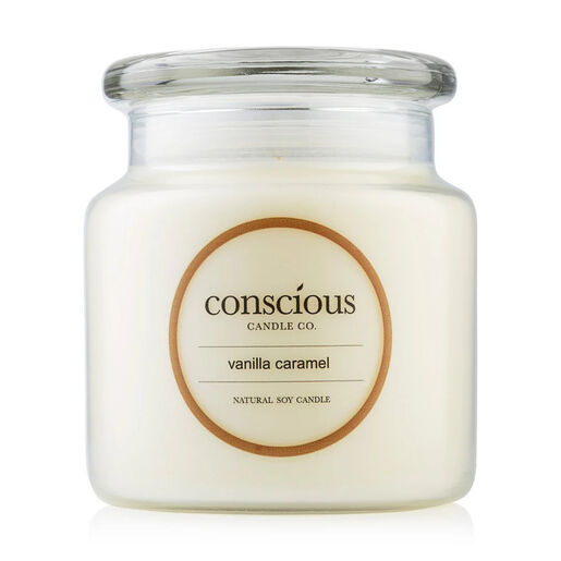 Conscious Candles Essentials Vanilla Caramel 510g