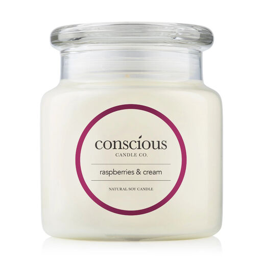 Conscious Candles Essentials Raspberries & Cream 510g