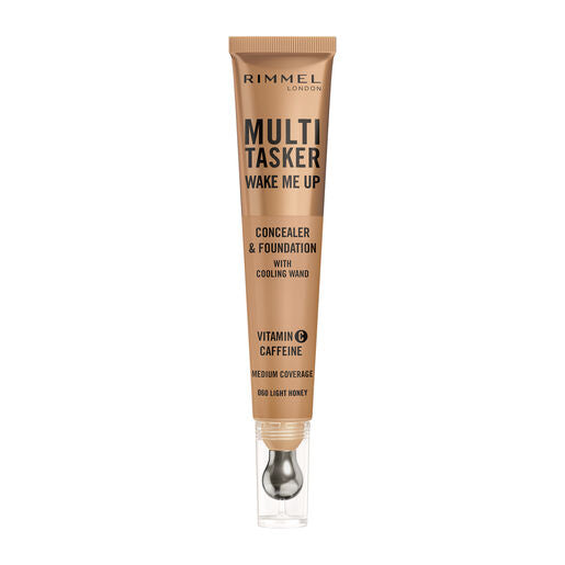 Rimmel Multi-Tasker Wake Me Up Concealer & Foundation 060 Light Honey
