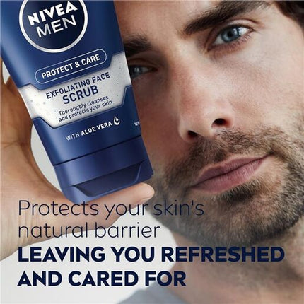 Nivea Protect & Care Exfoliating Face Scrub 125ml