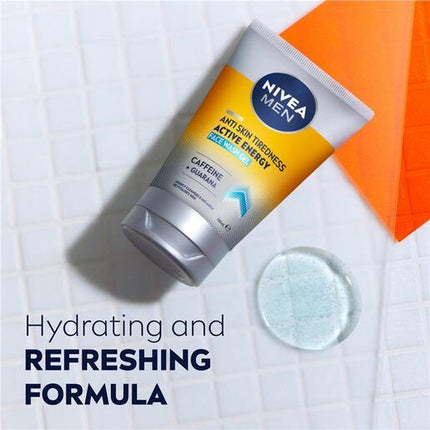 Nivea Men Face Wash Gel Active Energy 100ml