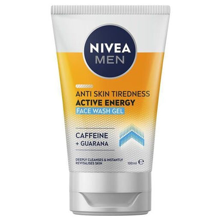 Nivea Men Face Wash Gel Active Energy 100ml