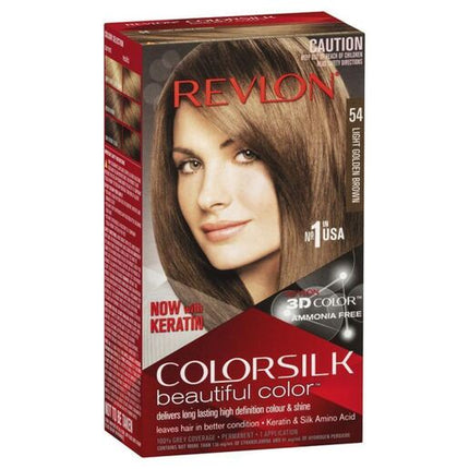 Revlon Colorsilk Beautiful Color 54 Light Golden Brown