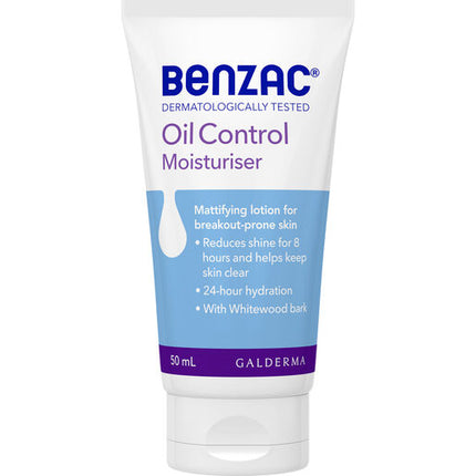Benzac Oil Control Moisturiser 50mL