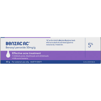 Benzac AC Acne Gel 5% 50g