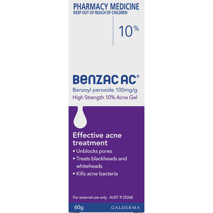 Benzac AC Acne Gel 10% 60g