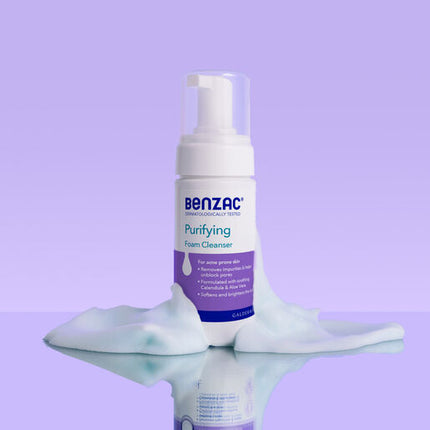 Benzac Purifying Foam Cleanser 130mL