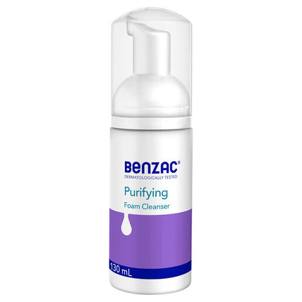 Benzac Purifying Foam Cleanser 130mL