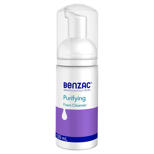 Benzac Purifying Foam Cleanser 130mL