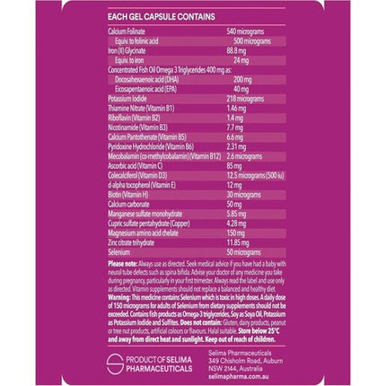 Ultra Nature Selancy Women Gel Capsules 30