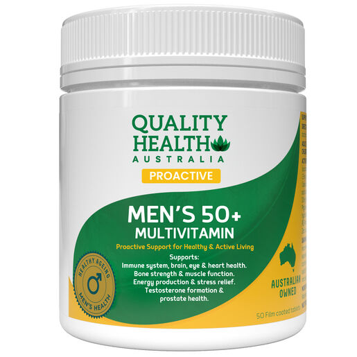 Quality Health Proactive Men 50+ Multi 50S