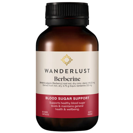 Wanderlust Berberine 333mg 60 Capsules