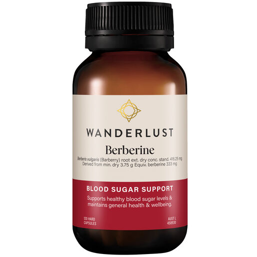 Wanderlust Berberine 333mg 120 Capsules