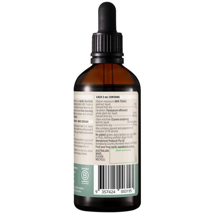 Wanderlust Liver Detox + Drops 90ml