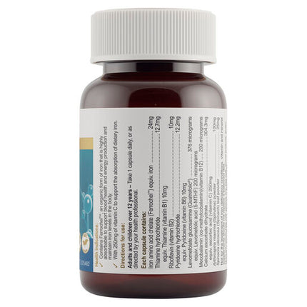Herbs of Gold Organic Iron Max 30 Capsules