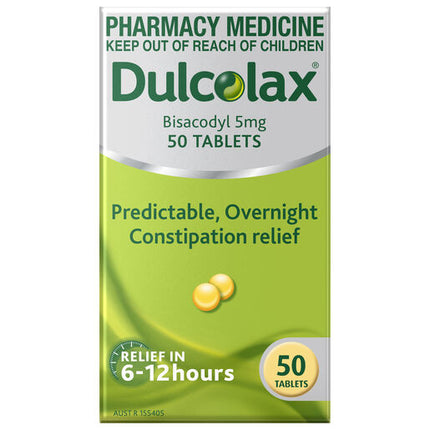 Dulcolax Tablets 50 Pack