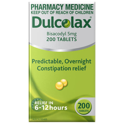 Dulcolax Tablets 5 mg 200 Pack