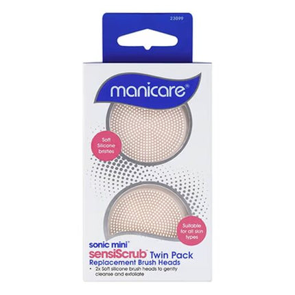 Manicare Sensiscrub Sonicmini Replacement Pad 2 Pack