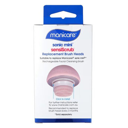 Manicare Sensiscrub Sonicmini Replacement Pad 2 Pack