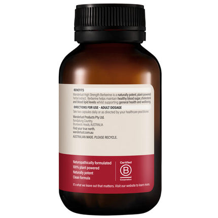 Wanderlust Berberine 60 Capsules