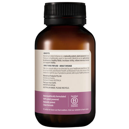 Wanderlust Libido Enhance 30 Capsules