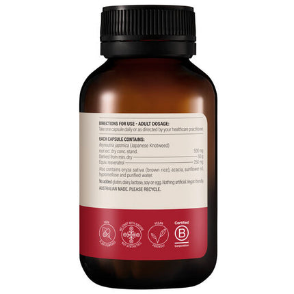 Wanderlust Resveratrol 60 Capsules