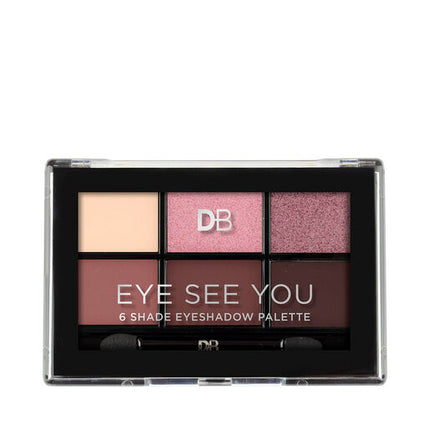 Designer Brands Mineral Eyeshadow 6 Shade Palette Make It Mauve