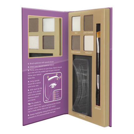 Designer Brands Brow Kit With Stencils