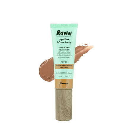 Raww Superfood Camouflage Foundation Mousse