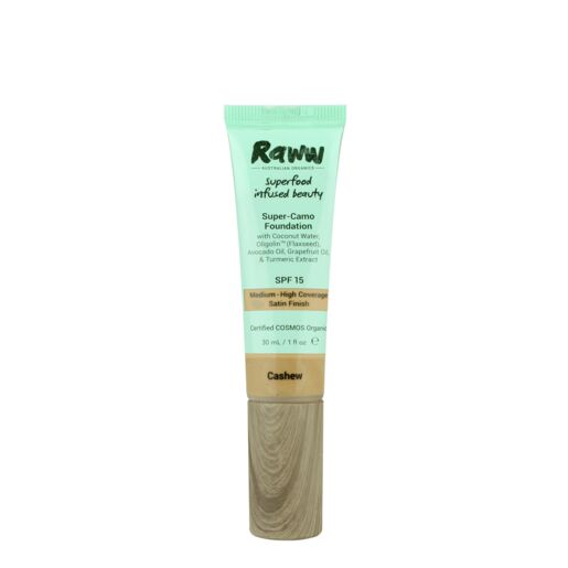 Raww Superfood Camouflage Foundation Cashew